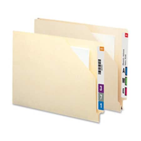 Made-To-Stick End Tab File Pockets - Manila MA3763375